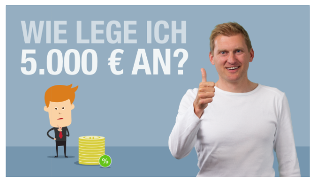 YouTube Video Thumbnail: Wie lege ich 5.000 € an?